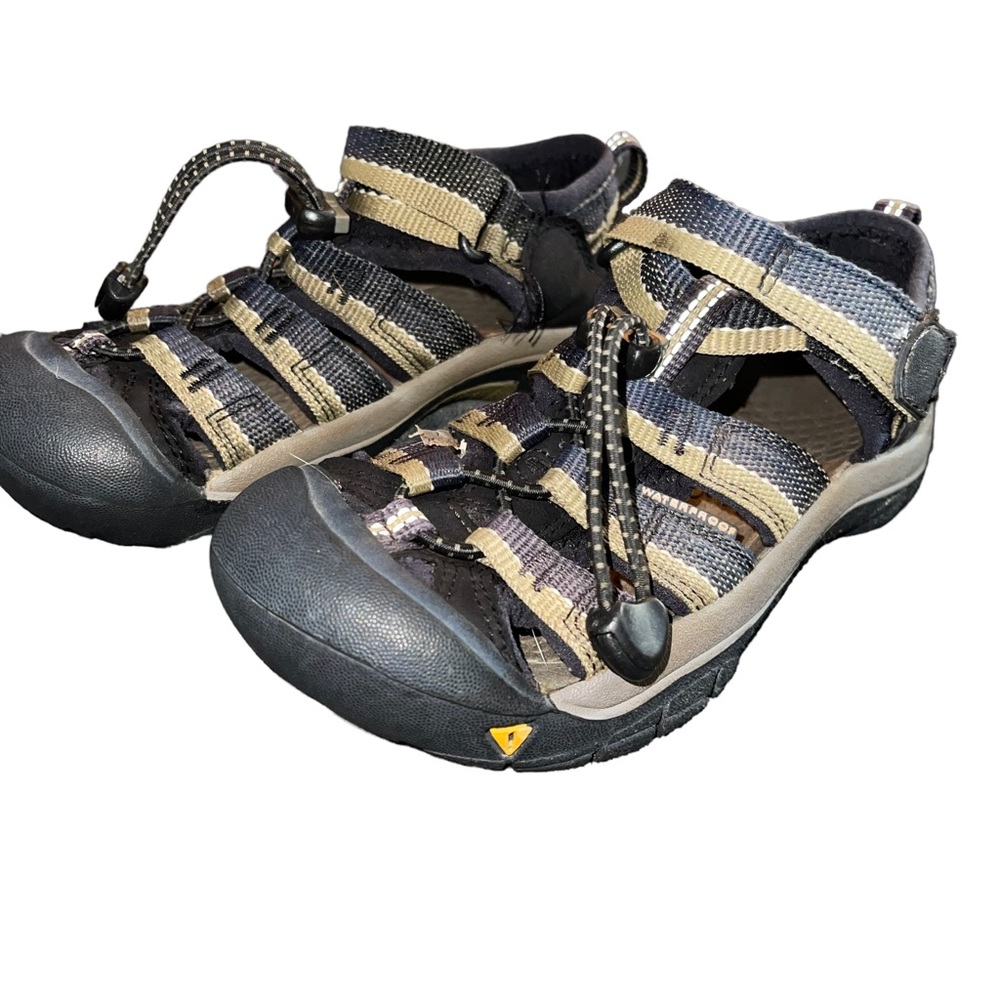 Keen Sandals Newport Waterproof Adjustable Comfort Outdoor Hike Kids Bla…
